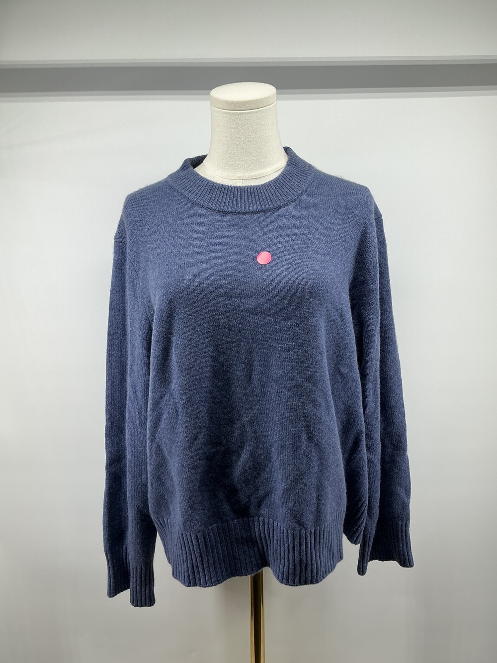 Mongolian Cashmere Oversized Crewneck Sweater